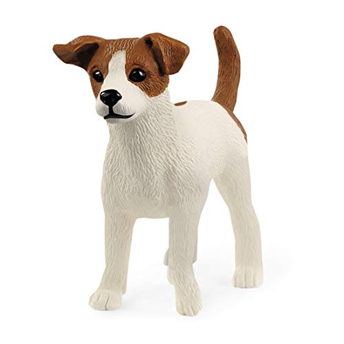 schleich 13916 Jack Russell Terrier, ab 3 Jahren, FARM WORLD - Spielfigur, 5 x 2 x 4 cm von SCHLEICH