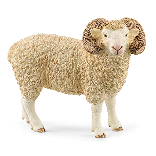 schleich 13937 Widder, ab 3 Jahren, FARM WORLD - Spielfigur, 9 x 5 x 7 cm von SCHLEICH
