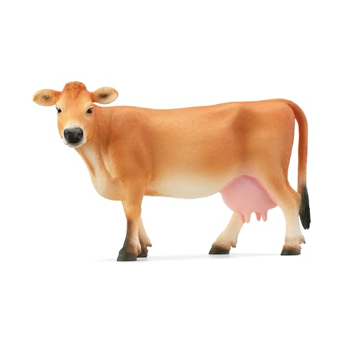 schleich 13967 Jersey Kuh, ab 3 Jahren, FARM WORLD - Spielfigur, 4 x 14 x 8 cm von SCHLEICH