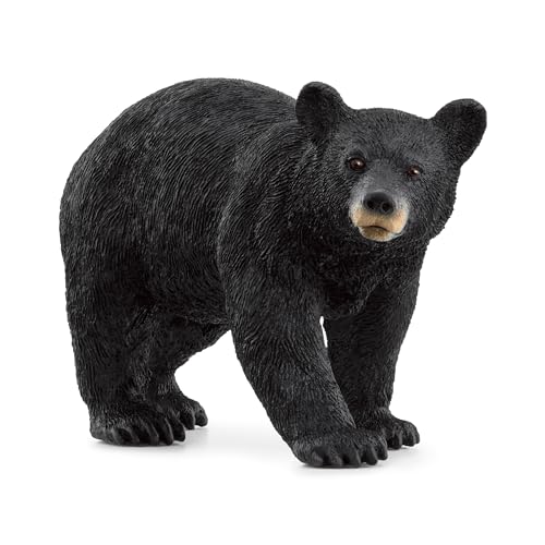 schleich 14869 Amerikanischer Schwarzbär, ab 3 Jahren, WILD LIFE - Spielfigur, 4 x 12 x 6 cm von SCHLEICH