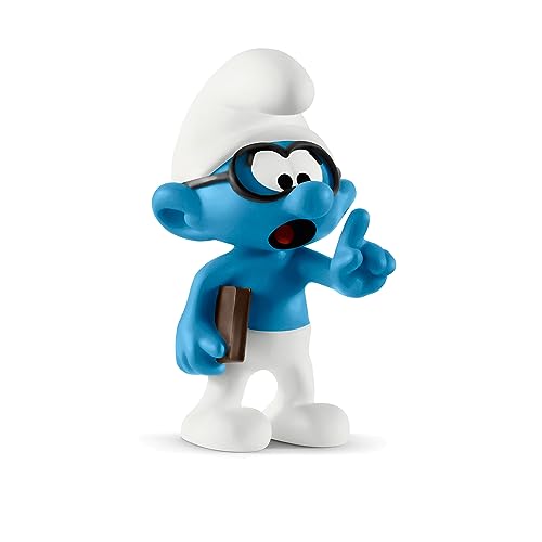 schleich 20812 Schlaubi Schlumpf, für Kinder ab 3+ Jahren, The Smurfs - Spielfigur von SCHLEICH
