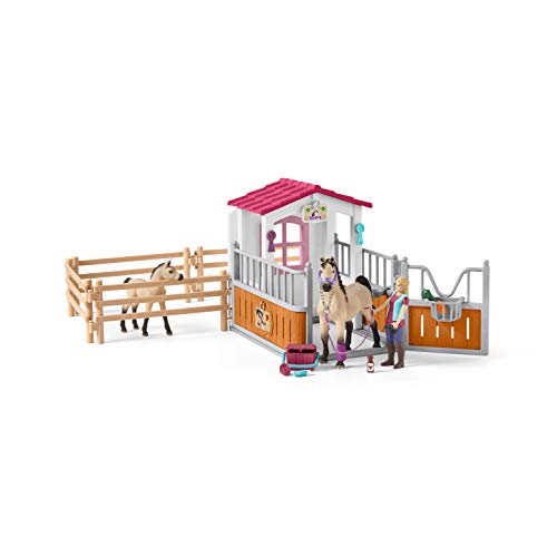 schleich 42369 Pferdebox mit Arabern und Pferdepflegerin, für Kinder ab 5 Jahren, Horse Club - Spielset schleich 42369 Pferdebox mit Arabern und Pferdepflegerin, für Kinder ab 5 Jahren, Horse Club - Spielset von SCHLEICH