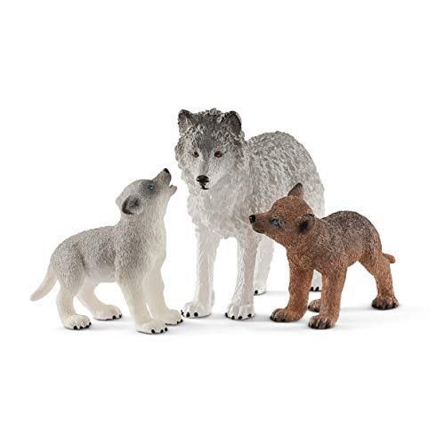 schleich 42472 Wolfsmutter mit Welpen, für Kinder ab 3+ Jahren, WILD LIFE - Spielfigur schleich 42472 Wolfsmutter mit Welpen, für Kinder ab 3+ Jahren, WILD LIFE - Spielfigur von SCHLEICH