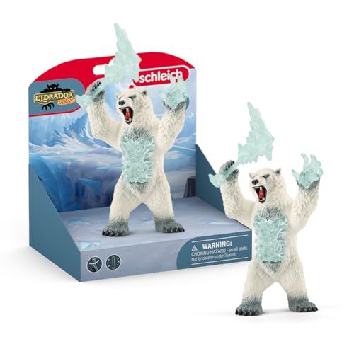 schleich 42510 Blizzard Bär mit Waffe, für Kinder ab 7-12 Jahren, ELDRADOR CREATURES - Spielset schleich 42510 Blizzard Bär mit Waffe, für Kinder ab 7-12 Jahren, ELDRADOR CREATURES - Spielset von SCHLEICH