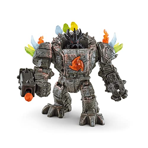 schleich 42549 ELDRADOR CREATURES Master-Roboter mit Mini Creature, 20 Teile schleich Monster mit beweglichen & rotierenden Teilen, Spielzeug für Kinder ab 7 Jahren von SCHLEICH