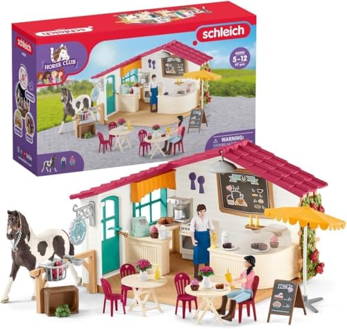 schleich 42592 Reiter-Café, ab 5 Jahren, HORSE CLUB - Spielset, 97 Teile schleich 42592 Reiter-Café, ab 5 Jahren, HORSE CLUB - Spielset, 97 Teile von SCHLEICH
