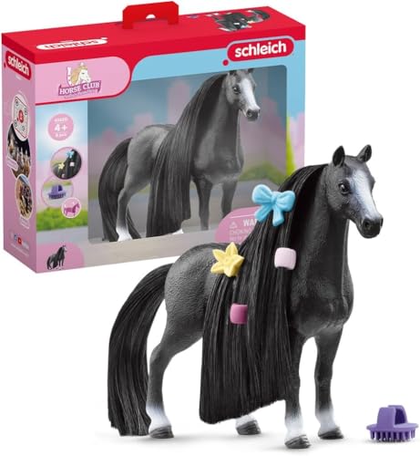 schleich HORSE CLUB 42620 Sofia's Beauties Quarter Horse Stute Styling Set - 8-Teiliges Spielset - Quarter Horse Stute, Beauty Horse Pferd mit Mähne, Pferde Spielzeug ab 4 Jahren schleich HORSE CLUB 42620 Sofia's Beauties Quarter Horse Stute Styling Set - 8-Teiliges Spielset - Quarter Horse Stute, Beauty Horse Pferd mit Mähne, Pferde Spielzeug ab 4 Jahren von SCHLEICH