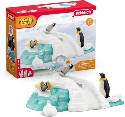 schleich 42661 Pinguin-Familienspaß, ab 3 Jahren, WILD LIFE - Spielset, 14 Teile schleich 42661 Pinguin-Familienspaß, ab 3 Jahren, WILD LIFE - Spielset, 14 Teile von SCHLEICH