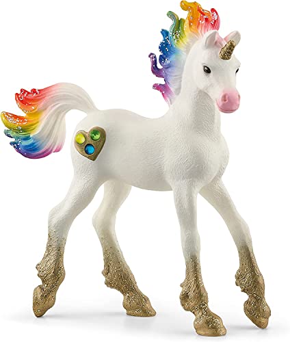 schleich 70727 Regenbogeneinhorn, Fohlen, für Kinder ab 5-12 Jahren, BAYALA - Spielfigur schleich 70727 Regenbogeneinhorn, Fohlen, für Kinder ab 5-12 Jahren, BAYALA - Spielfigur von SCHLEICH