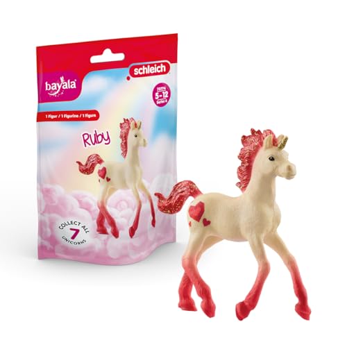 schleich 70774 Sammeleinhorn Rubin, ab 5 Jahren, BAYALA - Spielfigur, 16 x 12 x 3 cm schleich 70774 Sammeleinhorn Rubin, ab 5 Jahren, BAYALA - Spielfigur, 16 x 12 x 3 cm von SCHLEICH