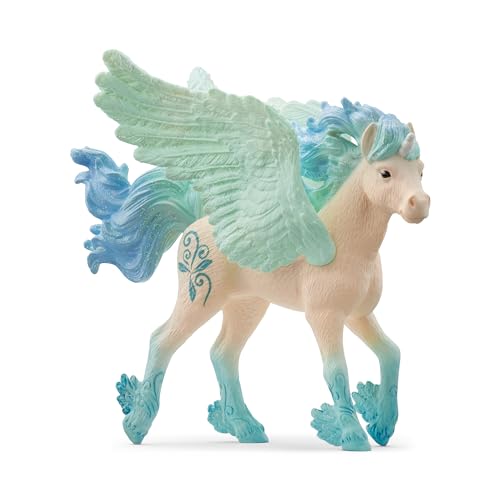 SCHLEICH 70824 Stormy Einhorn Fohlen, ab 5 Jahren, BAYALA - Spielfigur, 3 x 10 x 9 cm von SCHLEICH