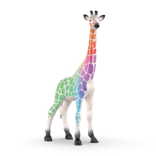schleich COLLECTORS | Giraffe 90 Jahre Edition 72266 | detaillierte Tierfiguren mit Sonderbemalung | tolles Geschenk für Jungen & Mädchen sowie Sammler | Spielfigur ab 3 Jahren | 9 x 4 x 17 cm von SCHLEICH