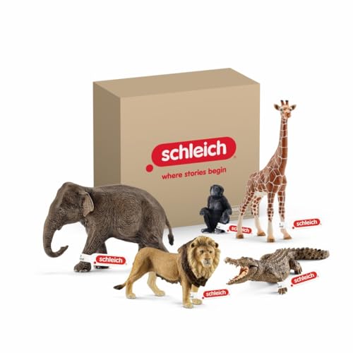 schleich WILD LIFE | Wild Life Bundle Tierset 72286 | detailgetreues schleich Tiere Set | tolles Zoo Spielzeug | Spielfiguren für Kinder ab 3 Jahren | Set aus 5 Teilen | exklusiv bei Amazon schleich WILD LIFE | Wild Life Bundle Tierset 72286 | detailgetreues schleich Tiere Set | tolles Zoo Spielzeug | Spielfiguren für Kinder ab 3 Jahren | Set aus 5 Teilen | exklusiv bei Amazon von SCHLEICH