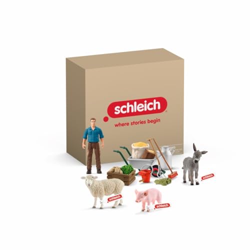 schleich FARM WORLD | Farm World Bundle Tierset "Tierfütterung" 72287 | detailliertes Tiere Set bestehend aus 15 Teilen | mit passendem Zubehör | Bauernhof Spielzeug ab 3 Jahre | exklusiv bei Amazon schleich FARM WORLD | Farm World Bundle Tierset "Tierfütterung" 72287 | detailliertes Tiere Set bestehend aus 15 Teilen | mit passendem Zubehör | Bauernhof Spielzeug ab 3 Jahre | exklusiv bei Amazon von SCHLEICH