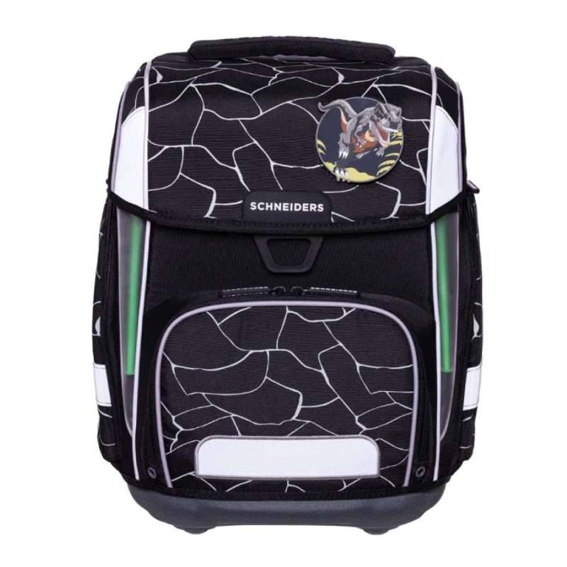 SCHNEIDERS Schulranzen 9 tlg Set ERGOLITE für Jungen, Schneiders Designs Dark Hunter von SCHNEIDERS