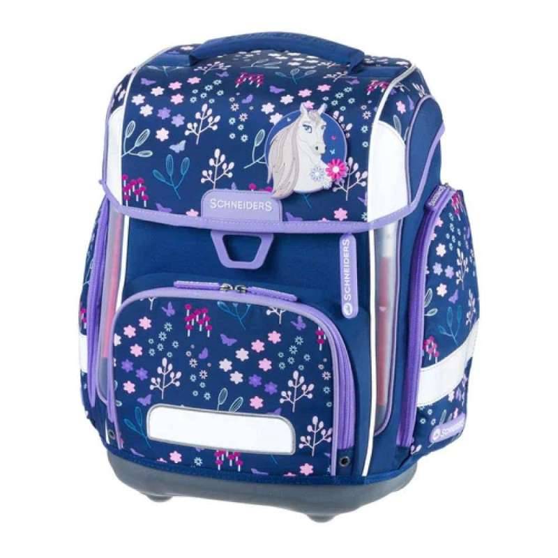 SCHNEIDERS Schulranzen 9 tlg Set ERGOLITE für Mädchen, Schneiders Designs Bloom von SCHNEIDERS