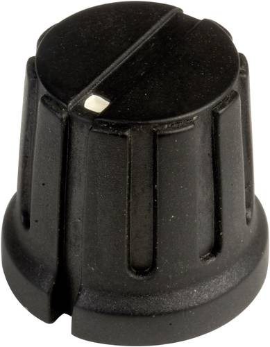 SCI PN-38D (6.4mm) PN-38D (6.4mm) Drehknopf mit Zeiger Schwarz (Ø x H) 15.5mm x 14.2mm von SCI
