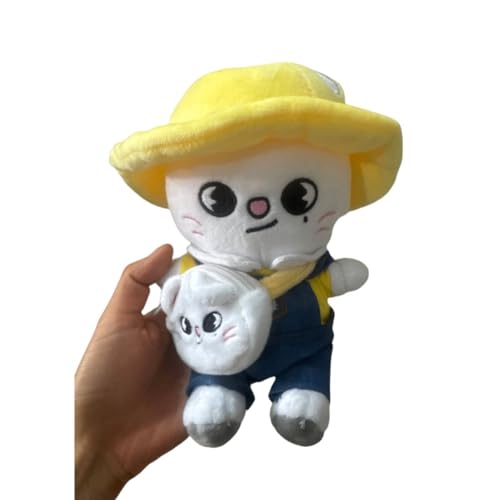 Stray-Kids Skz-oo Plüschpuppe, sitzende Puppe für den Kindergarten, süßes Plüschtier, weiche Kuscheltiere, Spielzeug für Kinder, Geschenk (HYUNJIN) von SCISSH