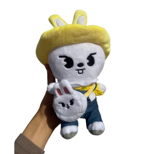 Stray-Kids Skz-oo Plüschpuppe, sitzende Puppe für den Kindergarten, süßes Plüschtier, weiche Kuscheltiere, Spielzeug für Kinder, Geschenk (LEE Know) von SCISSH