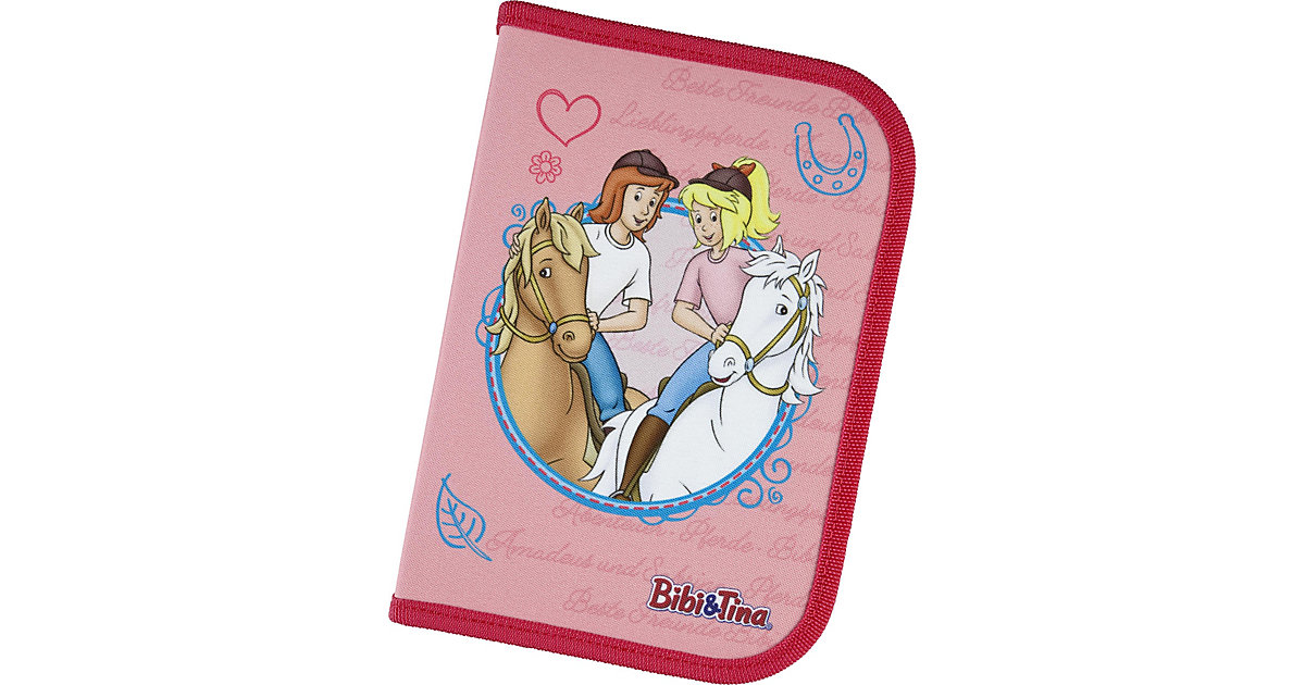 Federmäppchen Bibi & Tina, befüllt, 23-tlg. rosa Federmäppchen Bibi & Tina, befüllt, 23-tlg. rosa von SCOOLI