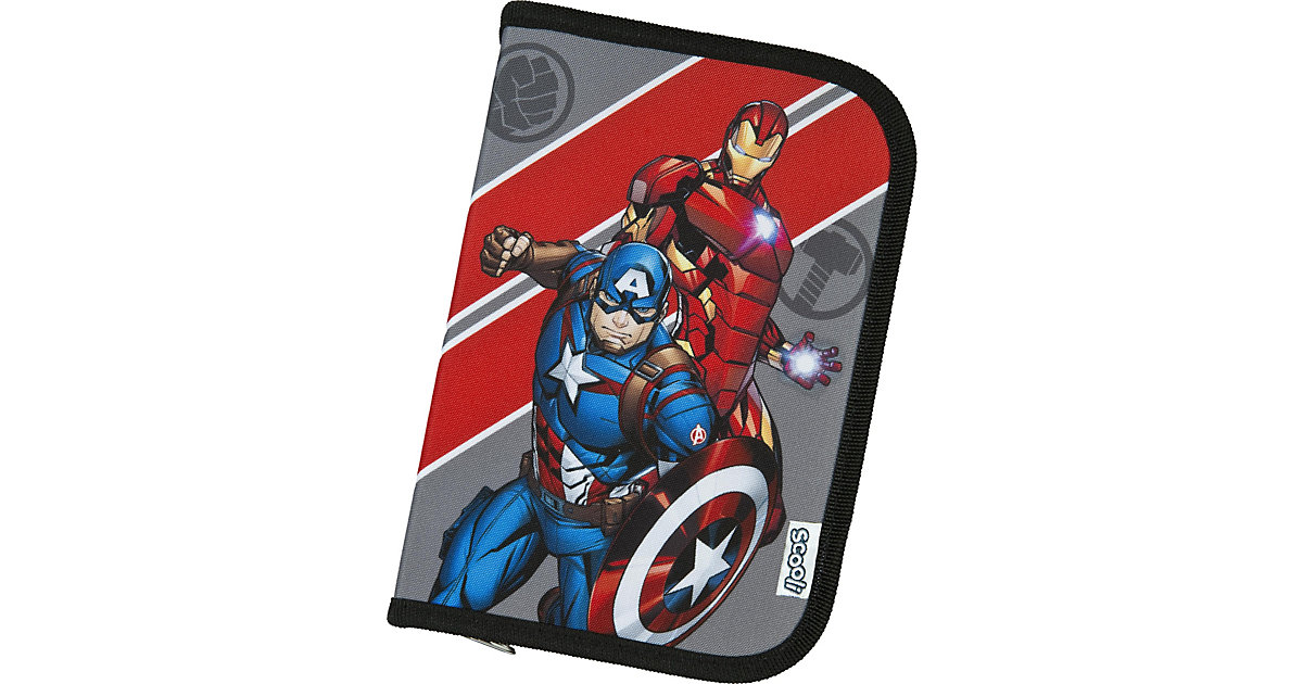 Federmäppchen Marvel Avengers, befüllt, 23-tlg. schwarz Modell 1 Federmäppchen Marvel Avengers, befüllt, 23-tlg. schwarz Modell 1 von SCOOLI