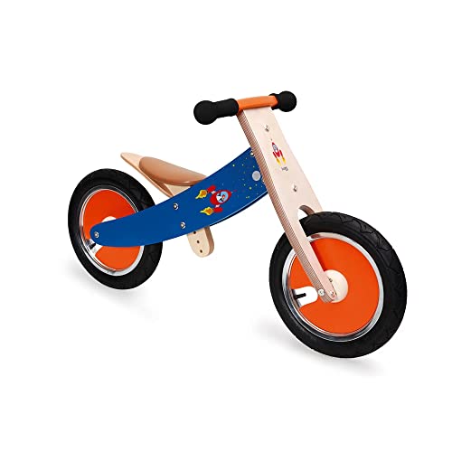 SCRATCH 2761814399 Laufrad Weltraum, Lauflernrad für Kinder ab 2 Jahren, höhenverstellbar, mitwachsend, 2-in-1 Balance Bike von Scratch Europe