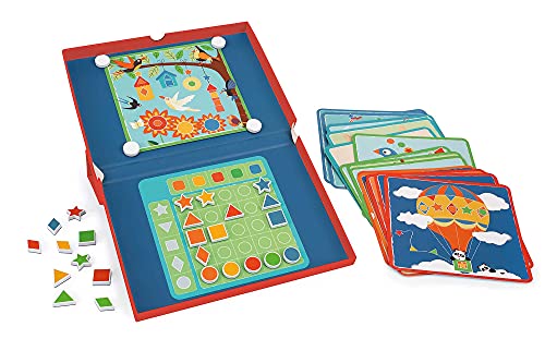 SCRATCH 276182272 Magnetisches Lernspiel Farben und Formen, 1 Spieler, für Kinder ab 5 Jahren von Scratch Europe