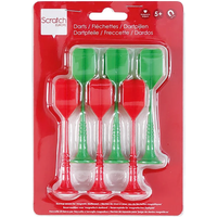 SCRATCH 6182102 Ersatzteilset 6 Darts rot & grün Magnetic Dart Games SCRATCH 6182102 Ersatzteilset 6 Darts rot & grün Magnetic Dart Games von SCRATCH
