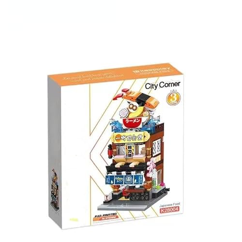 SCTCACR Keeppley Blocks Kinder Gebäude Spielzeug Mädchen Puzzle Stadt Straße Ecke Home Decor Geschenk K22001 K22002 K22003 K22004 K22005 (with original Box,K28004) von SCTCACR