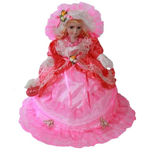 SCUDGOOD Sammlerstück Aus Viktorianischer Porzellan Prinzessin Dress Up Reborns Zarte Realistische Desktop Mittelstücke Aus Porzellan Mit Lockigem Haar Kinderkollektion von SCUDGOOD