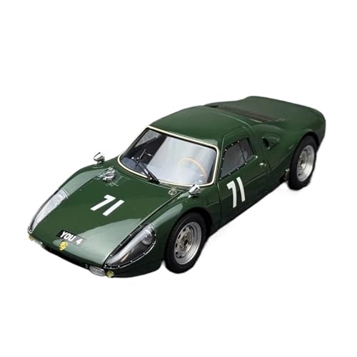 Massstabsgetreues Modell Auto 1/18 for Carrera 904 GTS Fertig Luxus Legierung Auto Modell Metall Wohnzimmer Ornamente Fahrzeug Die-cast Fahrzeug(Green 1) von SCVWKAJA