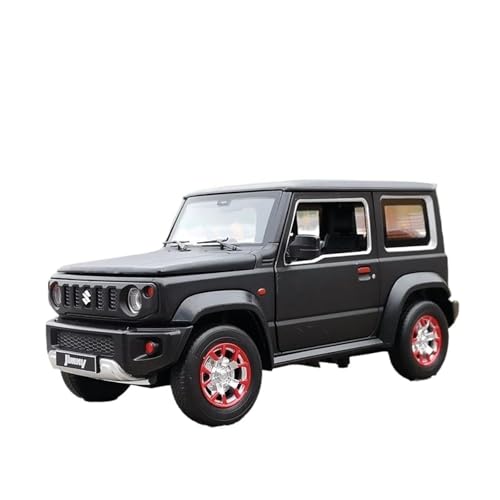 Massstabsgetreues Modell Auto 1:18 Für Suzuki Jimny SUV Maßstab Legierung Automodell Boutique Off-Road-Fahrzeug-Sammlung Hobby Ornamente Die-cast Fahrzeug(Black) von SCVWKAJA