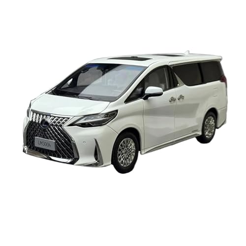 Massstabsgetreues Modell Auto 1:18 for Lexus MPV LM300h Casting Scale Alloy Automodell Hobby Collection Souvenir Display Ornamente Die-cast Fahrzeug(White) von SCVWKAJA