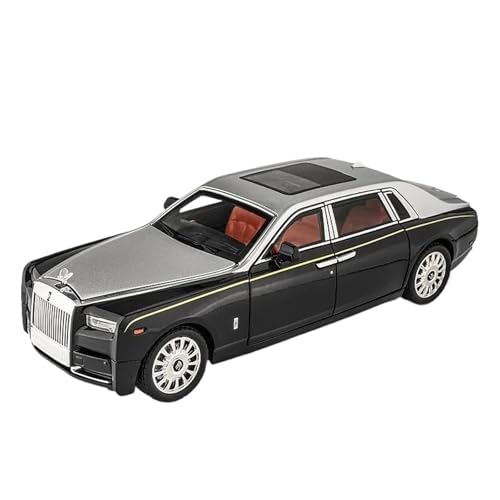 Massstabsgetreues Modell Auto 1:18 for Rolls-Royce Phantom Zinklegierung Casting Scale Car Modell Simulation Metall Ornamente Dekoration Die-cast Fahrzeug(Silver) von SCVWKAJA