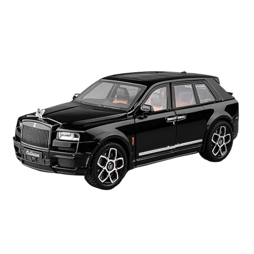 Massstabsgetreues Modell Auto 1:20 Für Rolls-Royce Cullinan SUV Replika Legierung Automodell Metall Sammlerhandwerk Dekorative Ornamente Die-cast Fahrzeug(Black) von SCVWKAJA