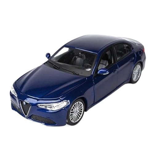 Massstabsgetreues Modell Auto 1:24 Für Alfa Romeo Giulia Super Sport Auto Modell Legierung Sammlung Skala Display Ornamente Die-cast Fahrzeug(Blue) von SCVWKAJA