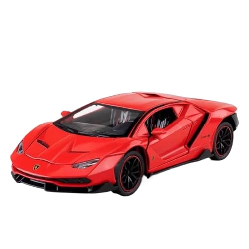 Massstabsgetreues Modell Auto 1:24 Für Lamborghini LP770 Sport Auto Modell Legierung Metall Miniatur Luxus Modell Ornamente Die-cast Fahrzeug(Red) von SCVWKAJA