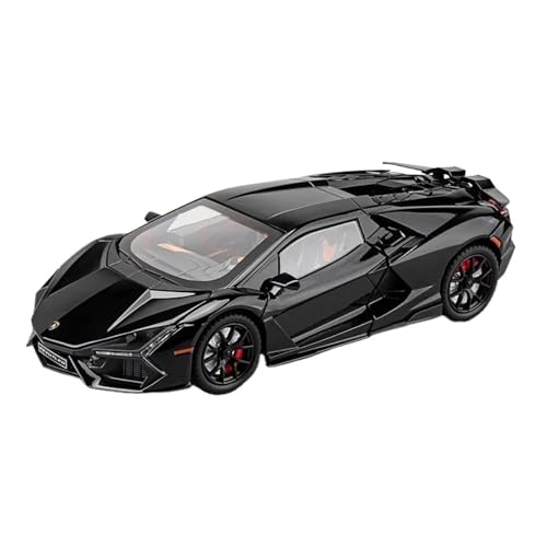 Massstabsgetreues Modell Auto 1:24 Für Lamborghini Revuelto Klassische Legierung Sport Auto Modell Metall Simulation Design Haus Dekoration Die-cast Fahrzeug(Black) von SCVWKAJA