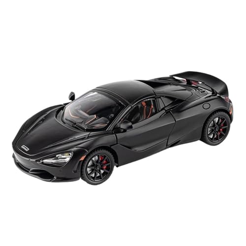 Massstabsgetreues Modell Auto 1:24 for McLaren 720s Exquisite Replika Statische Legierung Modell Auto Sammlung Sport Auto Ornamente Die-cast Fahrzeug(Black) von SCVWKAJA
