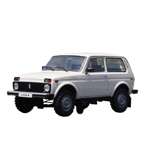 SCVWKAJA Massstabsgetreues Modell Auto 1/18 Für Lada NAVI 1600 SUV Legierung Automodell Klassisches Metallautomodell Ornamente Sammlung Handwerk Die-cast Fahrzeug(White) von SCVWKAJA