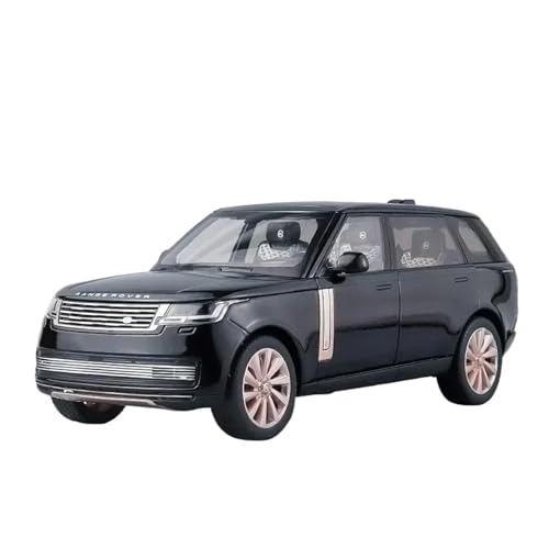 SCVWKAJA Massstabsgetreues Modell Auto 1/18 Für Land Range Rover 2022 Maßstab Legierung Automodell Boutique Off-Road-Fahrzeug-Sammlung Hobby Ornamente Die-cast Fahrzeug(Black) von SCVWKAJA