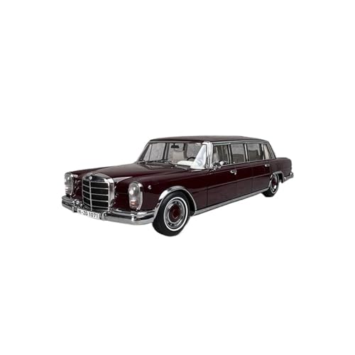 SCVWKAJA Massstabsgetreues Modell Auto 1/18 Für Mercedes Benz W100 600 Simulation Legierung Auto Modell Metall Handwerk Sammlung Display Ornamente Die-cast Fahrzeug von SCVWKAJA