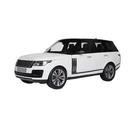 SCVWKAJA Massstabsgetreues Modell Auto 1/18 Für Range Rover 2020 Maßstab Metall Simulation Auto Modell Ornamente Miniatur Sammlung Von Kunst Die-cast Fahrzeug(White) von SCVWKAJA