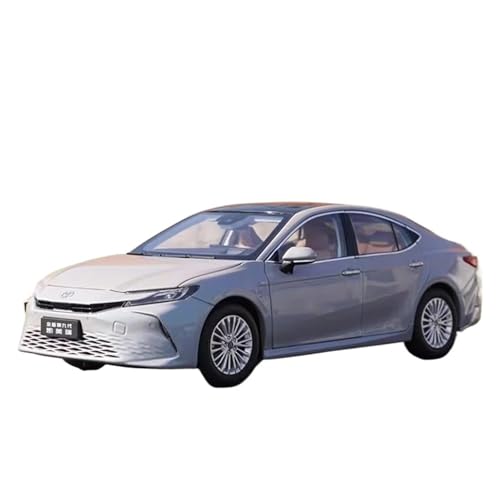 SCVWKAJA Massstabsgetreues Modell Auto 1/18 Für Toyota Camry Legierung Metall Skala Modell Auto Bibliothek Rezeption Display Trendy Ornamente Die-cast Fahrzeug(Titanium) von SCVWKAJA