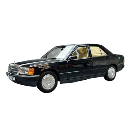SCVWKAJA Massstabsgetreues Modell Auto 1/18 for Benz 190E 1984 Legierung Auto Modell Klassische Dekorative Ornamente Sammlung Hobby Display Die-cast Fahrzeug(Blue) von SCVWKAJA