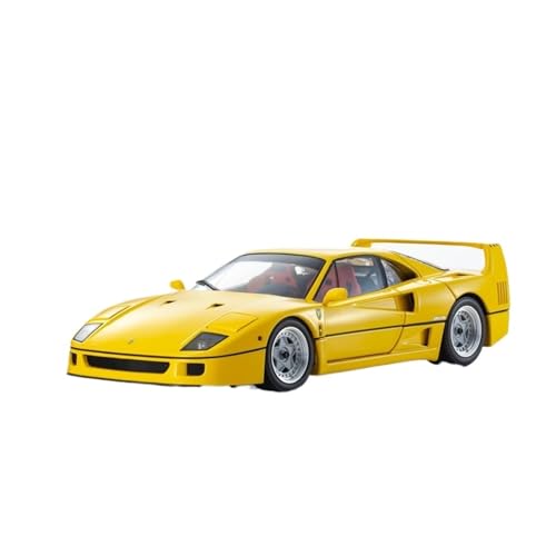 SCVWKAJA Massstabsgetreues Modell Auto 1/18 for Ferrari F40 Fertig Luxus Legierung Auto Modell Metall Wohnzimmer Ornamente Fahrzeug Die-cast Fahrzeug von SCVWKAJA