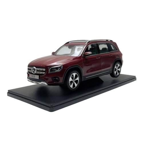 SCVWKAJA Massstabsgetreues Modell Auto 1/18 for Mercedes-Benz GLB X247 Fertigmaßstab Legierung Automodell Hobby Collection Series Ornamente Die-cast Fahrzeug von SCVWKAJA