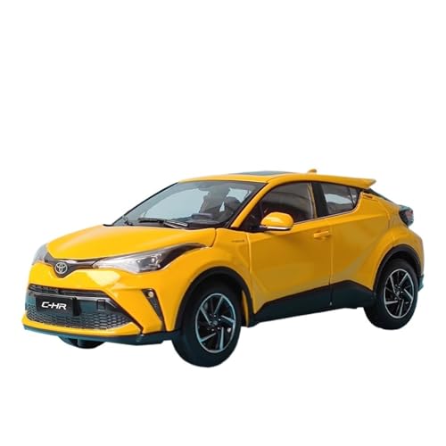 SCVWKAJA Massstabsgetreues Modell Auto 1/18 for Toyota CHR 2021 Klassische Simulation Legierung Auto Modell Nostalgische Sammlung Handwerk Ornamente Die-cast Fahrzeug von SCVWKAJA