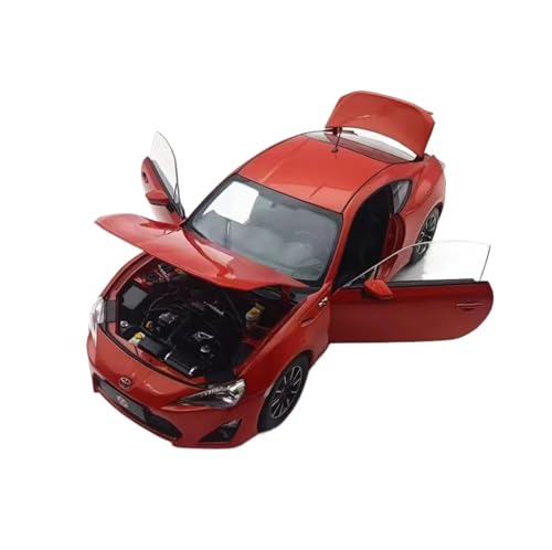 SCVWKAJA Massstabsgetreues Modell Auto 1/18 for Toyota GT86 Klassische Simulation Legierung Auto Modell Nostalgische Sammlung Handwerk Ornamente Die-cast Fahrzeug von SCVWKAJA