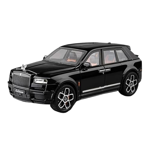 SCVWKAJA Massstabsgetreues Modell Auto 1/20 Für Rolls-Royce Cullinan Metalllegierung Modell Simulation Fahrzeug Replik Sammlung Handwerk Ornamente Die-cast Fahrzeug(Black) von SCVWKAJA